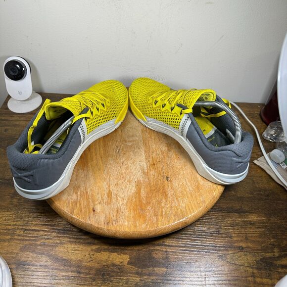 Nike Metcon 6 Bright Citron Yellow Grey Men's Size 11 CK9388-707 - Picture 5 of 8